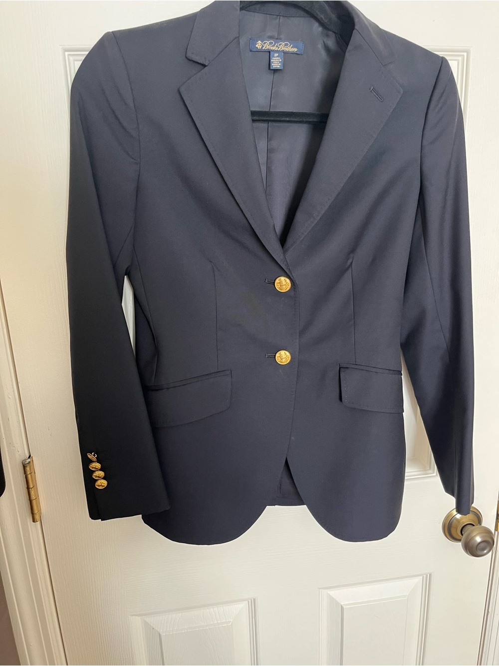 Like New! Brooks Brothers Wool Two Button Blazer